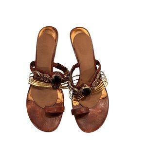 Pelle Monda Bejeweled Sandler